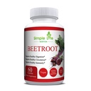 Organic Beet Root Powder Capsules - Nitric Oxide Booster for Men & Women - Organic Non-GMO Gluten Free Vegan Beets - 60CT
