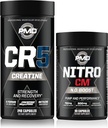 PMD 스포츠 CR5 전문 Creatine Complex (240 캡슐) 스포츠 니트로 CM 니트로 산화물 (90 캡슐)