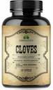 Clons Capules - Dietary natural suplementari - Rich en vitamines, Mines, Manganes, Fiber - Que Ajudan Bones, funció promotiva, suport contra l'Antigant - 100 Caps