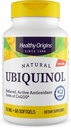 건강한 근원 Ubiquinol (CoQ10)의 활동 모양, 50 mg - 심장 건강 & 산화를 억제하는 지원을 위한 Kaneka Ubiquinol 보충교재 - 글루텐 자유로운 & 비 GMO 보충교재 - 60 Softgels
