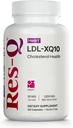 Res-Q LDL-XQ10 (anciennement LDL-X) Riz de levure rouge et supplément CoQ10 120 capsules