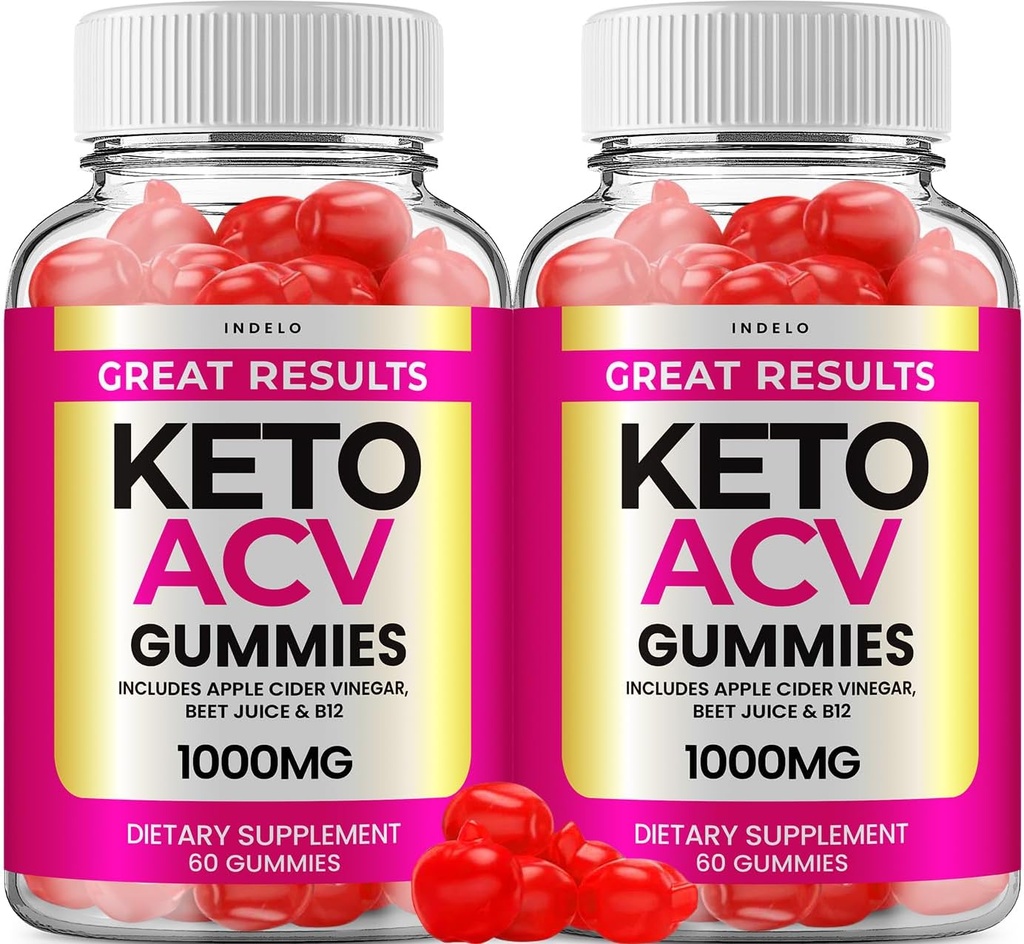 2 Pack) Great Results Keto ACV Gummies - Advanced Formula Great Results Keto plus ACV Gummies Apple Cider Vinegar Great Results ACV Gummtary supplement Reviews (120 Gummies)