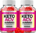 (2 Pack) Büyük Sonuçlar Keto ACV Gummies - Gelişmiş Formula Büyük Sonuçlar Keto artı ACV Gummies Apple Cider Vinegar Büyük Sonuçlar ACV Gummies Diyeter Supplement Yorumlar (120 Gummies)