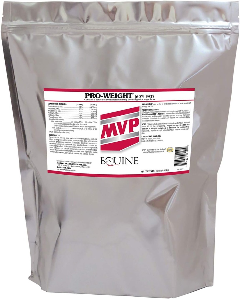 Pro-Weight 10lb for Healthy Weight Gain in Horses