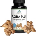 Оптимальные системы здравоохранения Flora Plus | Ultimate Intestinal & Digestion Health | 9 запатентованных пробиотиков + артишок + опти-слепая система | 90 капсул
