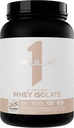 Sääntö 1 Luonnollisesti maustettua R1 proteiinia Whey Isolate - Clean Formula 25g proteiinia & 6g BCAA Yksinomaan erilliset ja hydrolysoidut lähteet harjoitus Recovery (1,7 kiloa*, Pure Vanilla)