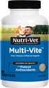 Nutri-Vet Multi-Vite Chewables for Adult Dogs, Daily Multivitamin & Mineral Supplement for General Health, Immune Support, and Balanced Nutrition, 180 Count