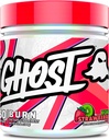 GHOST Burn Kilo Yönetimi Toz, Kiwi Strawberry (60 Hizmet) - Erkekler ve Kadınlar için Metabolism & Enerji Desteği Tamam - Doğal Caffeine, L-Carnitine & L-Tyrosine - Soy & Sugar-Free, Vegan