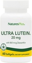 NaturresPlus Ultra Lutein 20 mg - 60 Softgels - Dukungan nutrosi untuk Fungsi Mata Sehat - 60 Servis