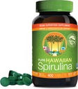 Nutrex Hawaii, Pure Hawaiian Spirulina 500 mg, Vegan, Sprijină Sistemul imunitar, Inima, Celule și Energie, 400 Tablete