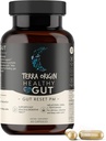TERRA ORIGIN Heally Gut Reset PM 124; 60 Vevgie Capsules 124; Natural Sleep Aid Support for Sleep & Wake Cycles 124; GABA, L- Tryptophan, Melonulin, L- Glutamine, Licorice Root, Slippery Elm Root