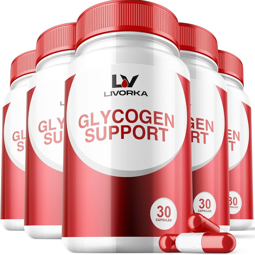5 Pack - Soporte de glicóxeno, Wonderfix Glycogen Control Advanced Formula, Glycogen Capsules, Glycogen Fix con poderosos ingredientes, 30 cápsulas por botella durante 150 días