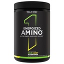 Rule 1 Proteins Energized Amino – Anytime Energy and Recovery Support with BCAAs, Glutamine, Citrulline, Beta Alanine, and Caffeine from Green Coffee & Tea Leaf Extracts (30 Servings, Sour Candy)