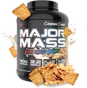 VMI Sports | Major Mass Lean Mass Gainer | Mass Gainer חלבון אבקה עבור שריר להשיג | אבקת חלבון מקבל משקל עבור גברים | משקל של נשים (Cinnamon Crunch, 4 פאונד)