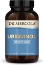 Dr. Mercola Ubikinol - 150 mg Ubikinol - Támogatja az energiatermelést - Antioxidáns kiegészítés - Nem-GMO, gluténmentes és szójamentes - 90 kapszula (90 adag)
