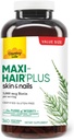 Country Life Maxi-Hair Plus 5000 mcg Biotin, 360 капсули, Certified Gluten Free, Certified Vegetarian