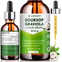 Soursop Bitters Extract Liquid Oil : Graviola Soursop Extract- Organic for Cell Support and Regeneration- Soursop Tincture Edible 2Fl oz x 1Pack