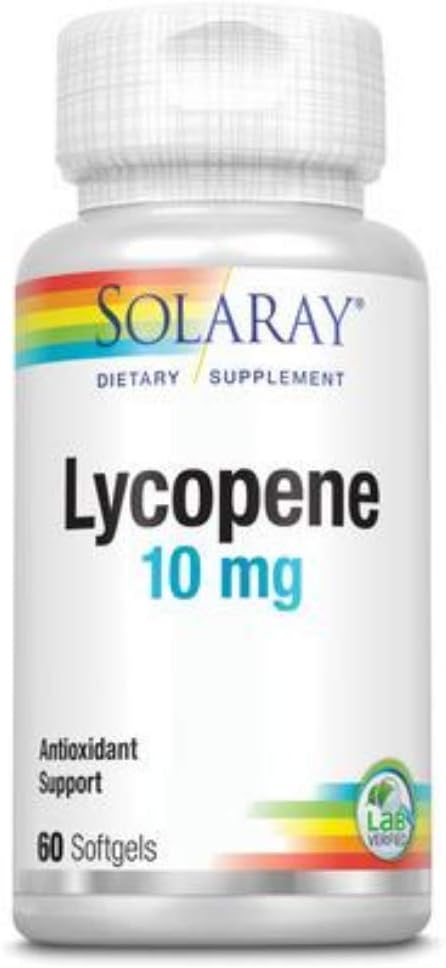 SOLARAY Lycopene, Softgel (Btl-Plastic) 10 мг | 60ct