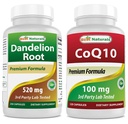 Best Naturals Dandelion Root 520 mg & COQ10 100 mg