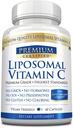 Vitamina Liposomal C - 1100mg - 60 Capsule - Genere su Stomach - con Phospholipids e Bioperine - Migliora la funzione immunitaria, Proprietà antiossidanti e produzione di collagene