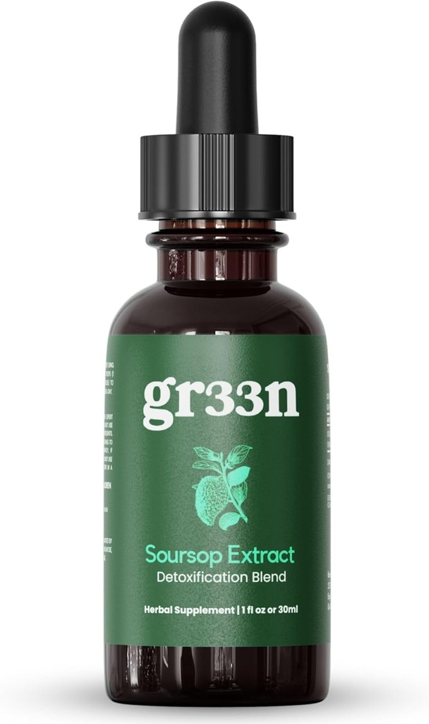 Gr33n Soursop 잎 추출물 - Soursop Bitters