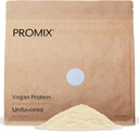 ProMix Nutrition Plant-Based Vegan Protein Powder, Unflavored - Pea Protein & Vitamin B-12 - Post Workout Fitness & Nutrition Shakes, Smoothies, Baking & Cooking Recipes - 2.5 Pound (Pack of 1)