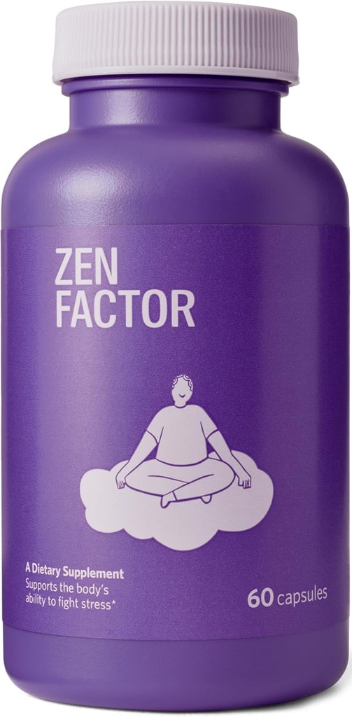 Zen Factor Supplement med Passionflower och Phosphatidylserine - 60 kapslar