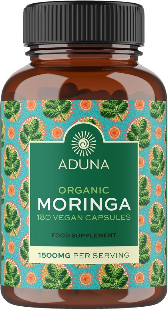 Aduna Organic Moringa Capsules 1500mg