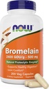 Jetzt Bromelain 500 mg, 200 Veg Kapseln - Natürliche Ananas, Proteolytische Enzymergänzung, 2400 GDU