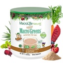 MacroLife Naturals MacroCoco Super Greens Drink, Chocolate Powder Superfood for Kids & Teens - Whole Food Fruit & Vegetable Multi-Vitamins Probiotics Digestive Enzymes & Fiber Supplement - 32 Servings