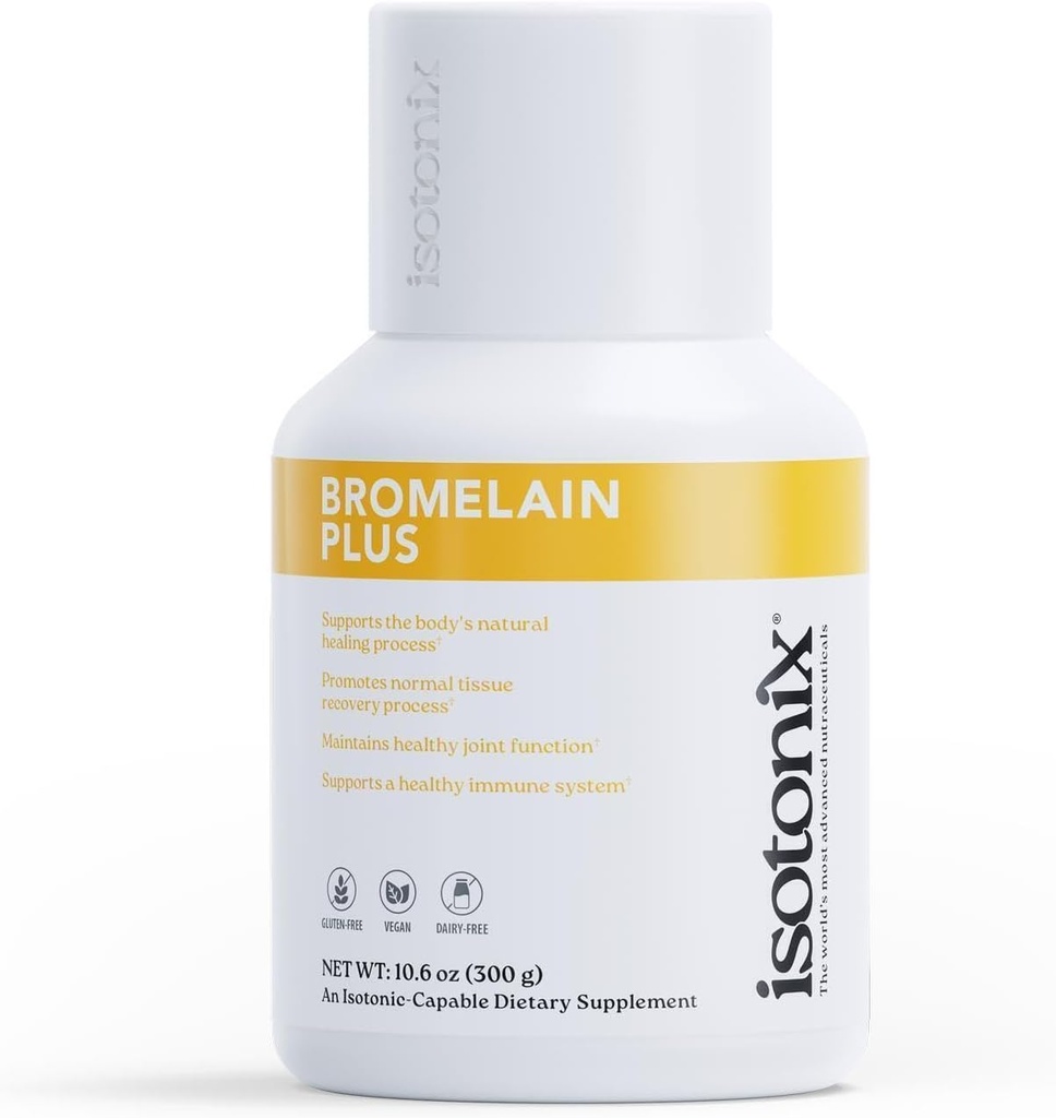 Isotonix Bromelainas Plus - proteazės fermentai, Balta Willow žievė ir bromelainas skatinti bendrą sveikatą. Non- GMO, Gluten Free. pagal Market America (30 Paslaugos)
