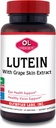 Olympian Labs Lutein 20 mg, 60 kapsler formuleret med FloraGLO og Grape Skin Extract, støtte sund vision og øje funktion