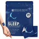 Sleep Support Patches for Adults, Melatonin-Free, Extra Strength, 28 Count | Overnight patch Plant-based Bedtime use No pills needed Easy apply