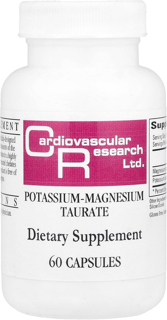 Kardiovaskulární výzkum Magnesium- Draslík Taurát 60 Počet