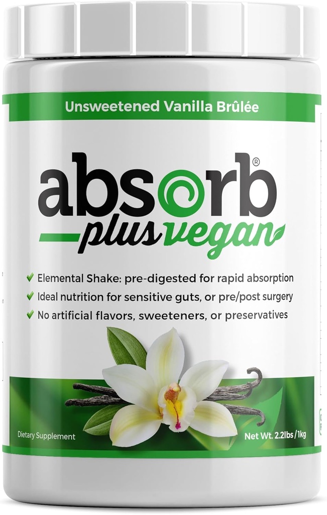 Shake Elemental Vegan – Mistura em pó, Ingredientes naturais, Não-GMO, Gluten-Free, Orgânica Sprouted Arroz Proteína - Suave, facilmente misturada fórmula (2,2 lbs, Baunilha não adoçada Brulée)