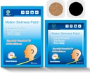 KONGDY 10 Counts Motion Sickness Patches for Kids Adults, Seasick Patch for Cruise from Travel with Waterproof and Non Drowsy, Sea Sickness Patches Behind Ear
