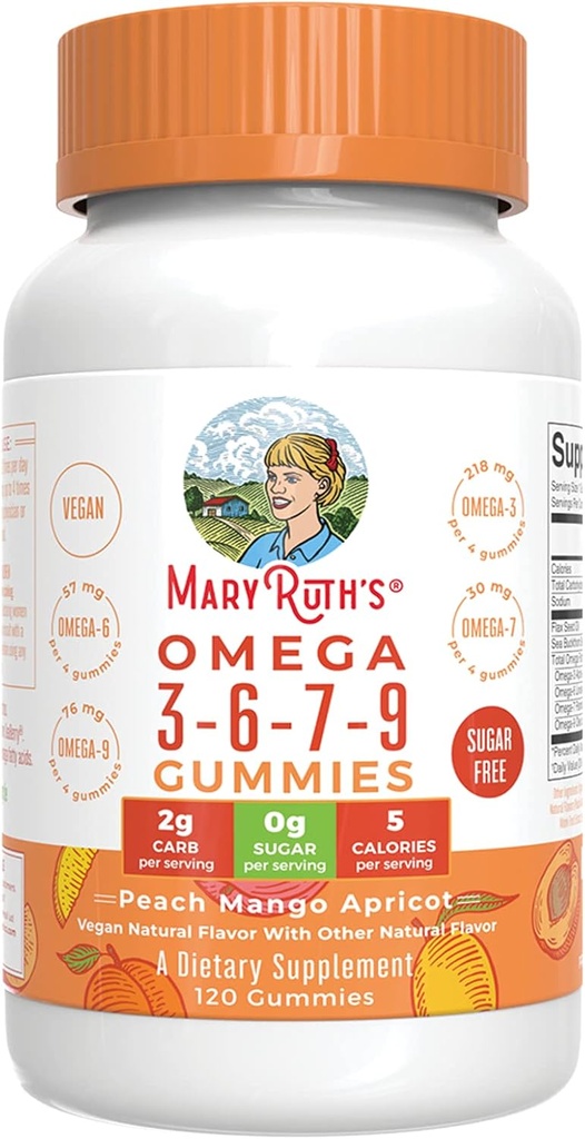 Mary Ruth'S Omega 36-7- 9 Gmmies, 120 Ct