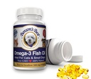 Benson's Best Omega 3 Fish Oil for Cats & Small Dogs - 200 Softgels 500mg - 43% More Omega 3 Fatty Acids Than Salmon Oil - 100% Pure, Non-GMO, Natural Pet Food Supplements