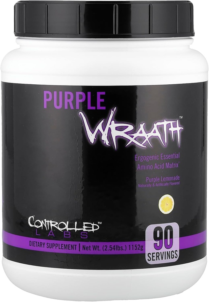 Kontrollerade Labs Purple Wraath, Purple Lemonade, 2,44 lb.