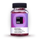 IGK Biotin Haargummis 10.000mcg Biotin (60 Count), Erdbeer-Flaschen, Haarwachstumsergänzungsgummis für gesünde Haare, Haut und Nägel, Vegan, Helfen Sie Haarausfall zu bekämpfen & dünn