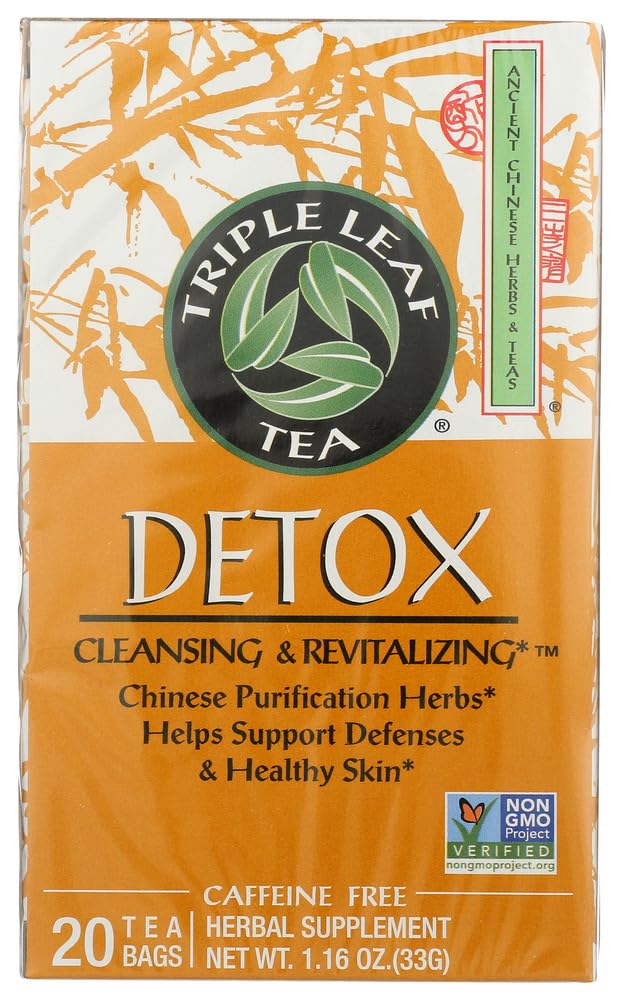 Triple Leaf Detox Tea - 20 bags (Pack of 2)