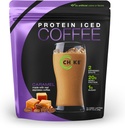 Chike Caramel High Protein Iced coffee, 20 G Protein, 2 Shots Espresso, 1 G Sugar, Keto Friendly và Gluten Free, 14 phục vụ (14.3 Ounce)