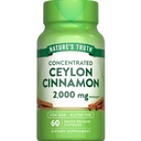 Nature's Truth Ceylon Cinnamon Pill Capsules | Non-GMO & Gluten Free Supplement