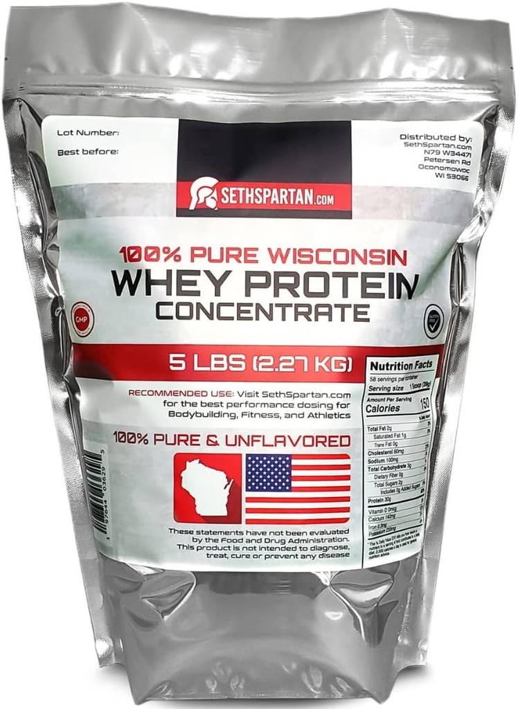 100%纯惠蛋白 - 5 LB (2.27 KG) - 30g Protein Per Scoop! - 不受欢迎的Whei蛋白 - (美国Whey蛋白不是中国进口的)