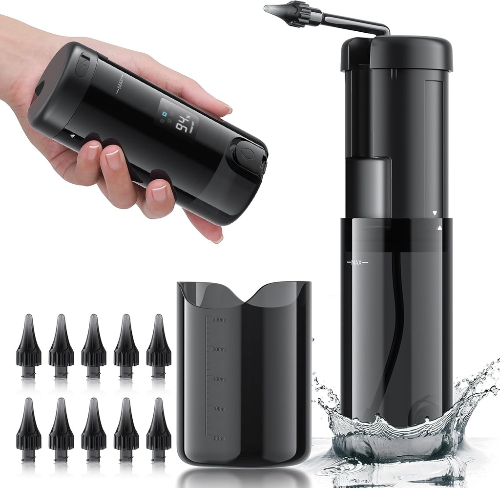 Ear Wax Removal - Electric Ear Cleaner, 5 Pressure Modes, Safe və effektiv səviyyəli səvəllik Tool, USBBox ilə Ear Irrigation Flushing Sistemi