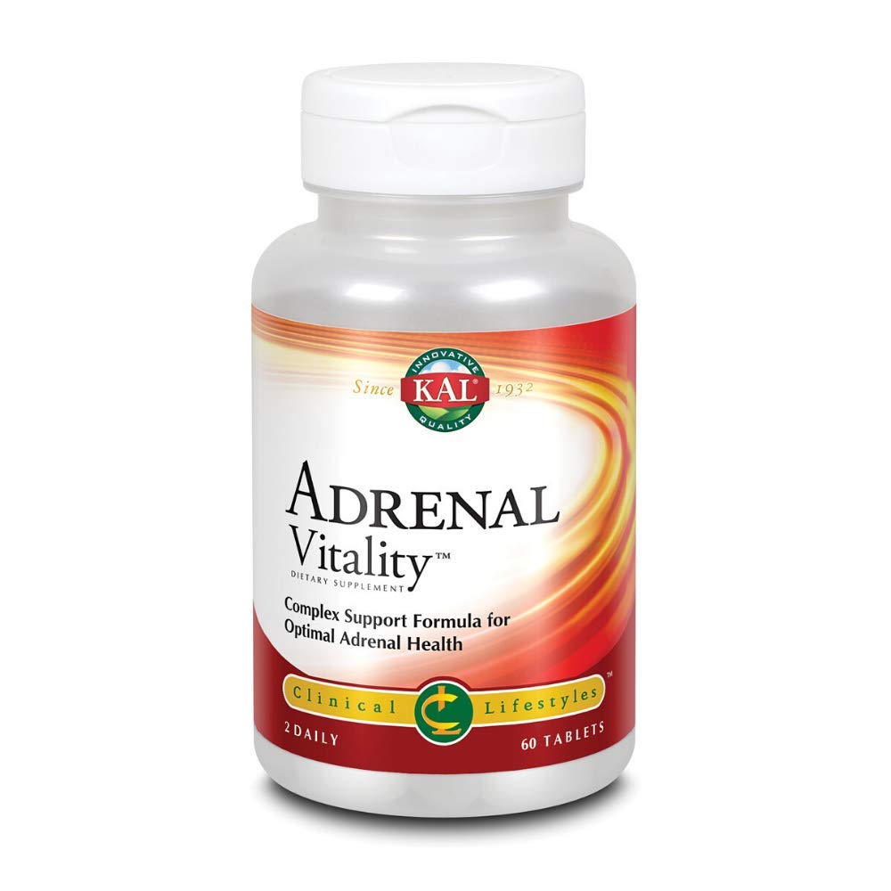KAL Adrenal Vitality Tablets, 60 Count