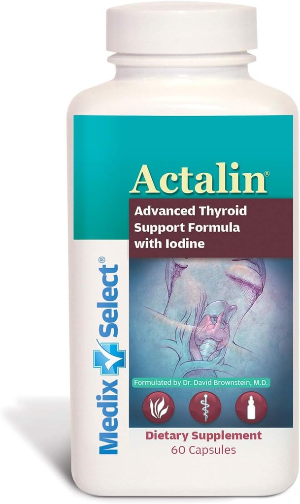 Actalin Thyroid Supplement (90 Day Supply)