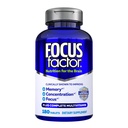 Focus Factor Brain Supplement Multivitamin Improve Memory and Clarity Boost Concentration Neuro Energy Learning Reasoning for Men and Women 180 Tablets