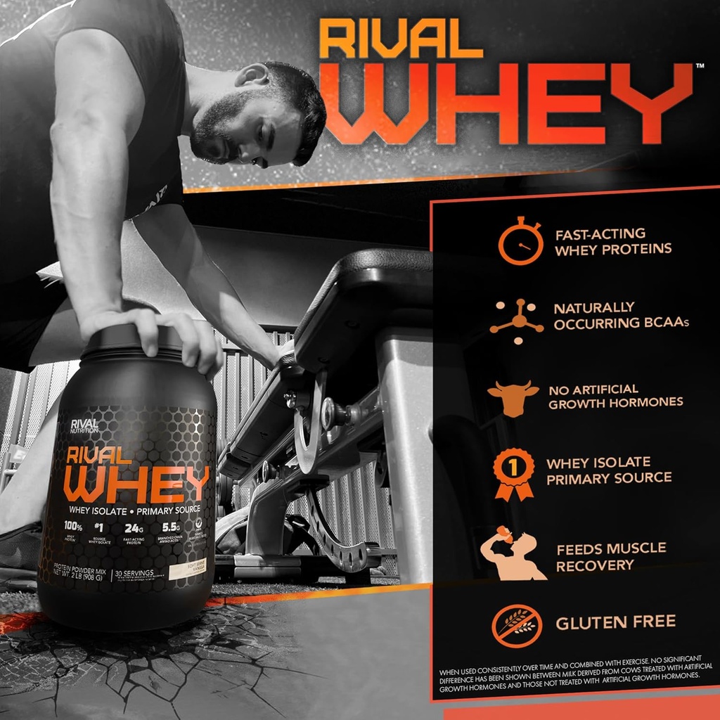 Rival Nutrition Rival Whey - Gyümölcs Gabona, 5 font