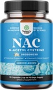 Loodus Craft NAC Täiendus N- atsetüül tsüsteiin 600mg - suure imendumisega NAC 600 mg kapslid Glutatioon Prekursor maksa puhastamiseks Detox Neerutoetus Kopsu tervis Immuunsus ja aju täiendus